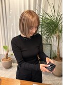 ベージュボブ