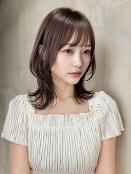 アニュー(anew)の写真/【北名古屋/上小田井】骨格や髪質を見極めた丁寧なカット技術で旬のスタイルを作り出します！