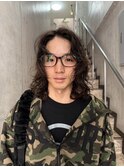 メンズロングパーマ
