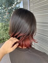 アース 天童店(HAIR&MAKE EARTH)&nbsp;レッド系エンドカラー