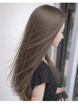 ヘアメイクソエル(hair make Soel)の写真/【初芝】髪質に合わせたケアをご提案！こだわりのトリートメントで思わず触れたくなる美髪に導きます＊