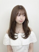 シュエール(Chuaile)&nbsp;レイヤーカット/アッシュブラウン/髪質改善カラー