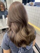 サンクマーケット 渋谷(cinq MARKET) 原宿ブリーチダブルカラーミルクティーグレージュグレーアッシュ
