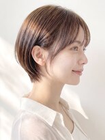 リビュー(re view) ショートボブ/マッシュショート/くびれボブ/シースルーバング