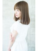 大人可愛いスタイルのお客様の指名が1番多い美容師by古川