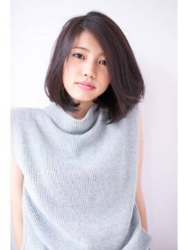 ヘアーアンドファッションシオミエイチ (hair＆fashion shiomi H) 【shiomi H 】大人スィートなボブ