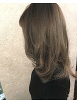 独自の配合で創るグレージュカラー☆