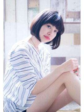 エイミー(Aimee) Aimee ナチュラル×ボブ グレージュ