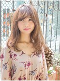 ゆるふわセミロング