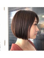 ベルベット(Velvet)&nbsp;巻かなくてokな ミニbob + シースルー