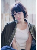 【Taylor】大宮　透け感ダークグレージュ×寝癖風外ハネボブ