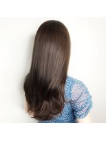 20代30代40代艶髪美髪　暗髪オリーブベージュ