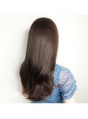20代30代40代艶髪美髪 暗髪オリーブベージュ