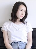 【RAWR】ヘルシー_ナチュラルヘア_外ハネスタイル