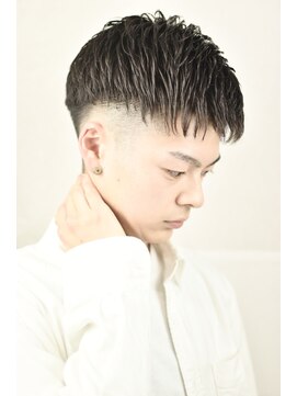 レ ギャルソン 仙台店(Les Garcons) 韓国バーバーメンズカットフェードツイストスパイラルパーマ