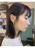 ぱつっとボブスタイリング☆
