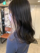 ヘアスタジオニコ(hair studio nico...) インナー ホワイトピンク