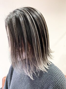 ヘア ユニック(HAIR UNIQUE) ワンレンにエアタッチバレイヤージュ