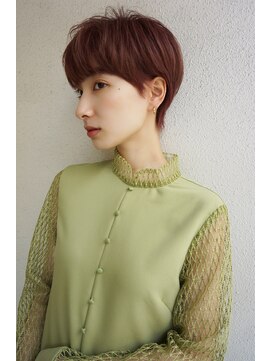 ブゾン(buZon) 【buZonブゾン】耳掛けピンクマッシュショート