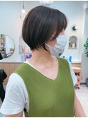 ショートボブ/ミニボブ/マッシュ/切りっぱなし/柏駅