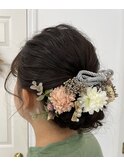成人式×ヘアセット