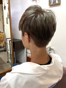 ケースプラスグリーン(CASE+GREEN) ◎ブリーチ2回！シルバーグレージュ