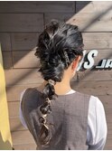 編み下ろしアレンジ