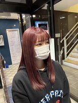 アップル(APPLE!)&nbsp;うる艶ストレート×ハイトーンカラー