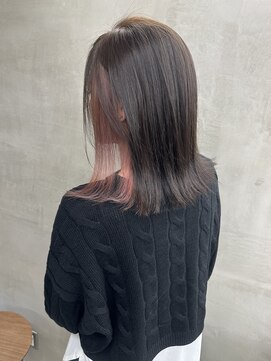 アンバー(UMBER) ピンク　イヤリングカラー