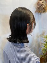 ヘアスペース エーアイアール(Hair Space A.I.R) パッツン外ハネボブ