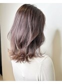 ミディアム/オルチャンヘア/ワンホンヘア/チョコレート