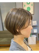 ブルー(Blue) ショートヘア