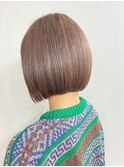 切りっぱなしボブ