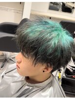 エイト 北千住店(EIGHT)&nbsp;ビリーアイリッシュ風カラー【EIGHT北千住】