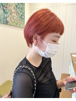 モリオフロムロンドン 大宮店(morio from London)&nbsp;【morio坪井】ケアブリーチ ×オレンジ