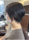 大人かわいいショートボブ