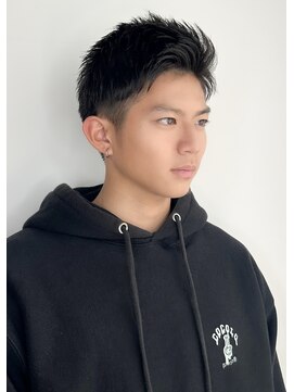 エニー 栄(Any) men's hair☆ショートアップバング