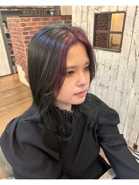 ベレッタ 枚方店(veretta.) フェイスフレーミング 担当:ばば/ブルベ/ブルーブラック/黒髪