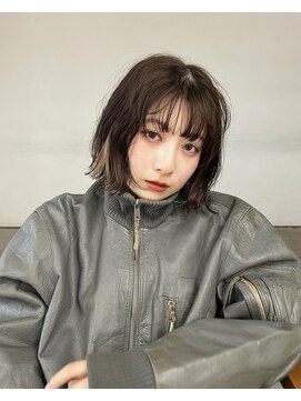 トレス(TRESS) レイヤーボブ　ミニボブ　くしゃっとパーマ