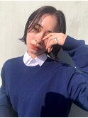 〔neuk mirisa〕ダークアッシュ ソトハネ bob