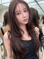 レディアル 渋谷(REDEAL)&nbsp;ワンホンヘア/韓国ヘア/ウルフ/前髪[レイヤーカット/渋谷]