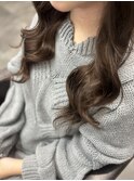 #プルエクステ#ブラウン#ロングヘアー