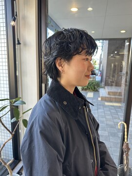 ギフト(GIFT) wolf perm ウルフパーマ　ショートパーマ　メンズパーマ