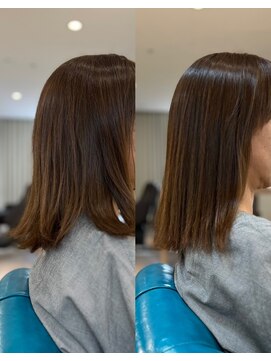 アメイズトーキョー 札幌大通(Amaz! tokyo) メルティカラー似合わせカット/縮毛矯正/ボブ/フェミニンロング