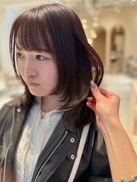 マーシィ(MARCIE) 深みレッド × レイヤー