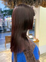 キサイ バズ(kisai BUZZ)&nbsp;ブラウンレッド/顔周り/姫カット/似合わせ