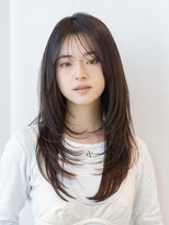 20代30代大人かわいい/レイヤーカット/フェイスレイヤー/小顔