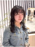 【くせ毛カット】ウェーブロング