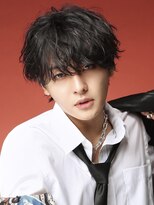 リップス 表参道店(LIPPS)&nbsp;韓国マッシュ【シャドウパーマ】黒髪無造作ショート