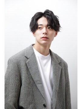 キャンバス バイ ネオリーブ 横浜西口(Canvas by neo.) 横浜★センターパートのツイストスパイラルパーマ